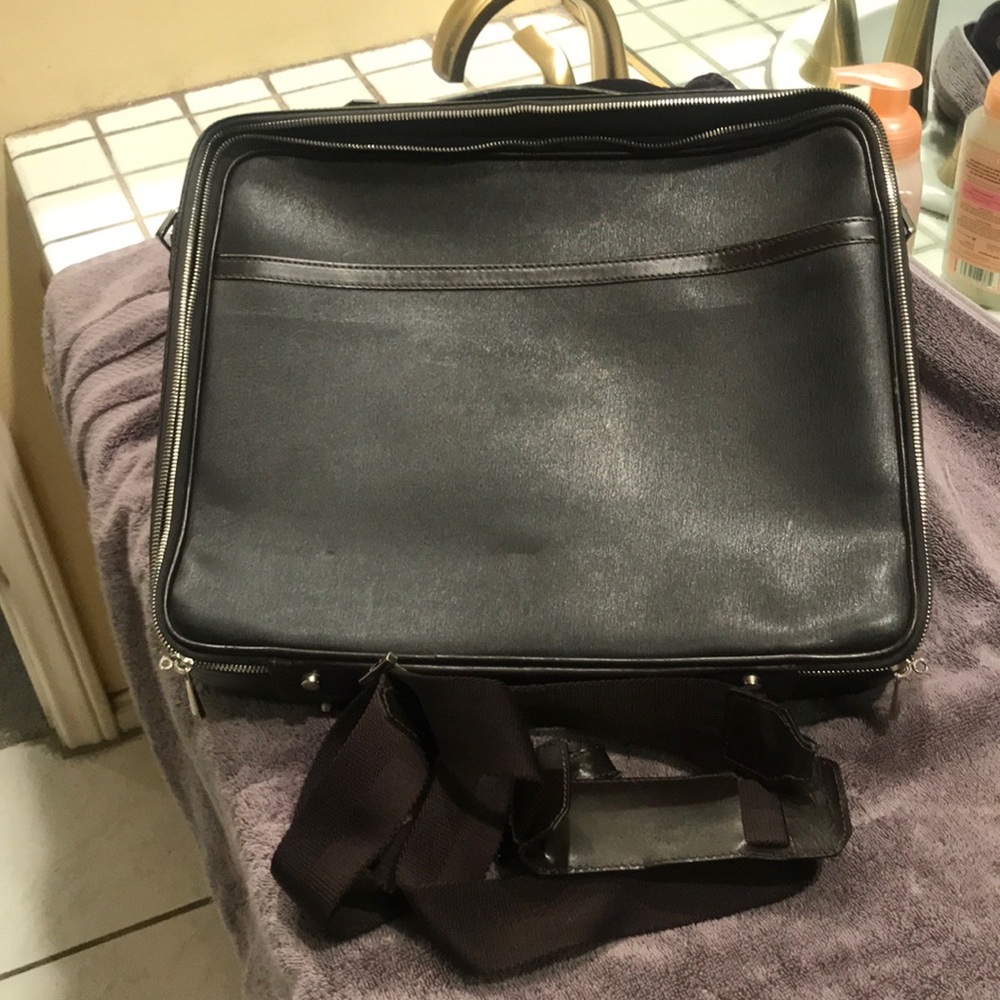 Dunhill document travel used zipped case